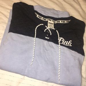 VS PINK criss cross pull over